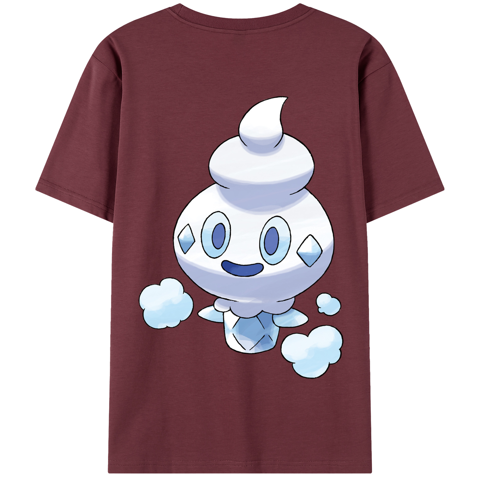 （画像用） ポケットモンスター Pokémon 綿100％半袖Tシャツ（背面プリント）